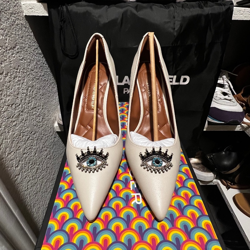 KURT GEIGER LONDON 
Belgravia 85 Eye Pumps